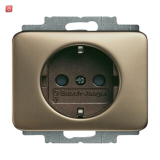 B&J2CKA002013A4466 / SCHUKO® Steckdosen-Einsatz mit erh. Berührungsschutz / EAN 4011395206607