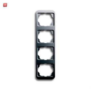 B&J2CKA001754A1686 / Abdeckrahmen 4-fach Rahmen / EAN 4011395169001