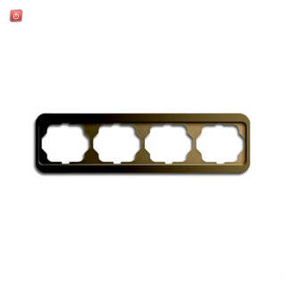 B&J2CKA001754A1736 / Abdeckrahmen 4-fach Rahmen / EAN 4011395169506