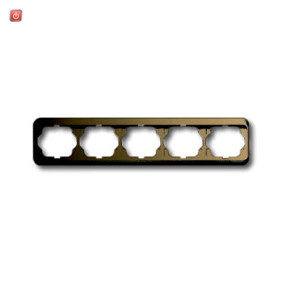 B&J2CKA001754A1744 / Abdeckrahmen 5-fach Rahmen / EAN 4011395169605