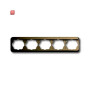 B&J2CKA001754A1744 / Abdeckrahmen 5-fach Rahmen / EAN 4011395169605