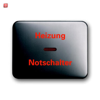 B&J2CKA001751A1690 / Wippe mit Aufdruck mit kleiner roter Kalotte / EAN 4011395126608