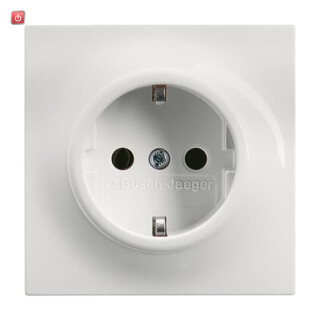 B&J2CKA002013A4953 / SCHUKO® Steckdosen-Einsatz mit erh. Berührungsschutz / EAN 4011395542507