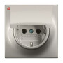 B&J2CKA002018A1016 / SCHUKO® Steckdosen-Einsatz mit Klappdeckel / EAN 4011395583807