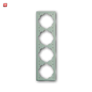 B&J2CKA001754A2544 / Abdeckrahmen 4-fach Rahmen / EAN 4011395582909