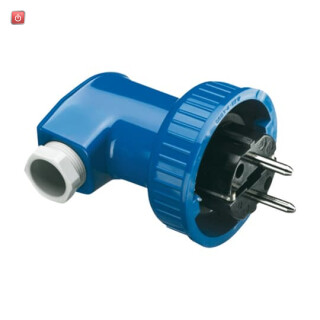 B&J2CKA002211A0092 / SCHUKO® Stecker 2-polig (2 P + E) / EAN 4011395250709