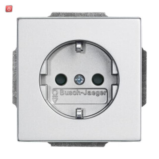 B&J2CKA002013A5272 / SCHUKO® Steckdosen-Einsatz mit erh. Berührungsschutz / EAN 4011395074947