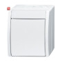 B&J2CKA001484A0380 / Wipptaster, Schließer 1-polig (Arbeitsstrom), 250V AC, 10A, IP44, alpi / EAN 4011395094754