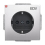 B&J2CKA002013A5277 / SCHUKO® Steckdosen-Einsatz mit Aufdruck "EDV" / EAN 4011395087213
