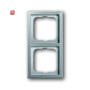 B&J2CKA001754A4318 / Abdeckrahmen pur edelstahl, 2f.,f.waager.u.senkr. Mont. Anti fingerpri / EAN 4011395088340