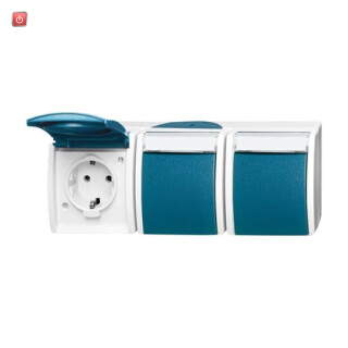 B&J2CKA002084A0704 / SCHUKO® Steckdose 3-fach / EAN 4011395993408