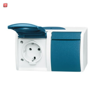 B&J2CKA002084A0699 / SCHUKO® Steckdose 2-fach / EAN 4011395993316
