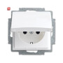B&J2CKA002018A1511 / SCHUKO® Steckdosen-Einsatz mit Klappdeckel / EAN 4011395191248