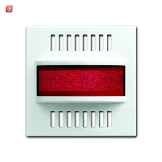 B&J2CKA001582A0399 / Zentralscheibe mit roter und neutraler Kalotte / EAN 4011395192566