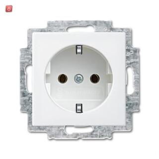 B&J2CKA002011A6238 / SCHUKO® Steckdosen-Einsatz ohne Spreize / EAN 4011395191637