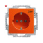 B&J2CKA002013A5389 / SCHUKO® Steckdosen-Einsatz mit Aufdruck / EAN 4011395191712