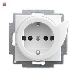 B&J2CKA002011A6241 / Busch-Servicesteckdose® mit erh. Berührungsschutz / EAN 4011395192269