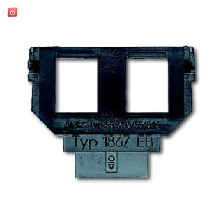 B&J2CKA001764A0182 / Sockel 2 x 6- und 8-polige Modular-Jack, Kat. 3 / EAN 4011395182802