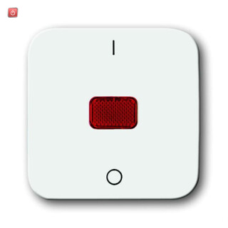 B&J2CKA001731A0918 / Wippe mit roter Kalotte, mit Aufdruck / EAN 4011395113004