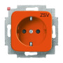 B&J2CKA002011A2233 / SCHUKO® Steckdosen-Einsatz mit Aufdruck / EAN 4011395472408