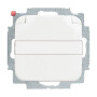 B&J2CKA002018A0885 / SCHUKO® Steckdosen-Einsatz mit Klappdeckel und Beschriftungsfeld / EAN 4011395469101