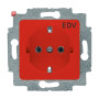 B&J2CKA002011A6251 / SCHUKO® Steckdosen-Einsatz mit Aufdruck "EDV" / EAN 4011395261163