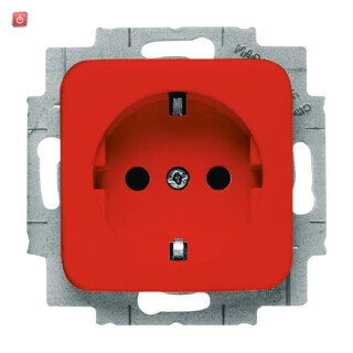 B&J2CKA002013A5465 / SCHUKO® Steckdosen-Einsatz mit erh. Berührungsschutz / EAN 4011395260050