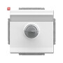 B&J2CKA002018A1564 / SCHUKO® Steckdosen-Einsatz mit Klappdeckel und Schloss / EAN 4011395226124
