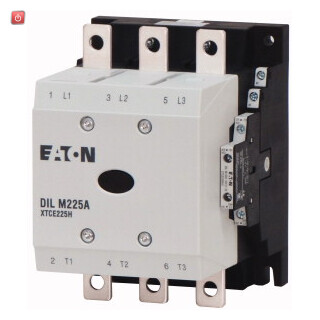 EATON / 139547 / Leistungsschtz, 380 V 400 V 110 kW, 2 S, 2 ™, RAC 240: 190 - 240 V 50/60 Hz, Wechselstrombet„tigung, Schraubanschluss DILM225A/22(RAC240) / EAN4015081363254