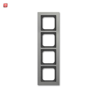 B&J2CKA001754A4686 / Abdeckrahmen 4-fach Rahmen / EAN 4011395258712