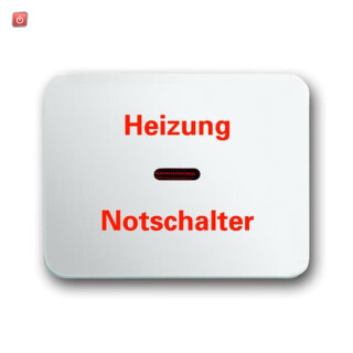 B&J2CKA001751A2375 / Wippe mit Aufdruck mit kleiner roter Kalotte / EAN 4011395705605