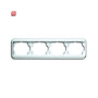 B&J2CKA001754A2908 / Abdeckrahmen 4-fach Rahmen / EAN 4011395717202