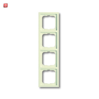 B&J2CKA001754A4233 / future® linear-Abdeckrahmen 4-fach Rahmen / EAN 4011395050736