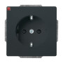 B&J2CKA002013A5265 / SCHUKO® Steckdosen-Einsatz mit erh. Berührungsschutz / EAN 4011395056189