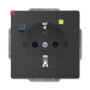 B&J2CKA003116A0667 / FI-SCHUKOMAT SCHUKO® Steckdosen-Einsatz mit Fehlerstrom-Schutzschalter / EAN 4011395229828
