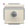 B&J2CKA002018A1559 / SCHUKO® Steckdosen-Einsatz mit Klappdeckel und Schloss / EAN 4011395225950