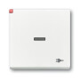 B&J2CKA001751A3160 / Wippe mit Aufdruck mit kleiner transparenter Kalotte / EAN 4011395227848