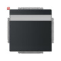 B&J2CKA002018A1542 / SCHUKO® Steckdosen-Einsatz mit Klappdeckel und Beschriftungsfeld / EAN 4011395229446