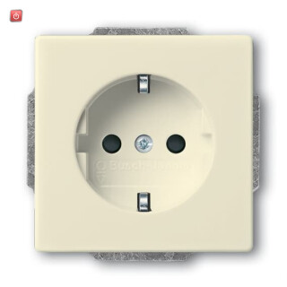 B&J2CKA002013A5475 / SCHUKO® Steckdosen-Einsatz mit erh. Berührungsschutz / EAN 4011395296882