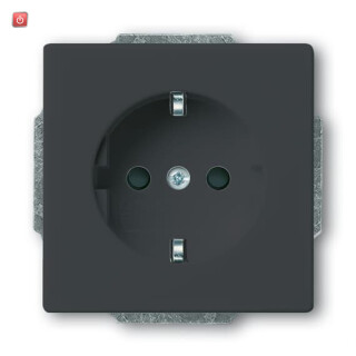 B&J2CKA002013A5474 / SCHUKO® Steckdosen-Einsatz mit erh. Berührungsschutz / EAN 4011395296875