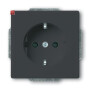 B&J2CKA002013A5474 / SCHUKO® Steckdosen-Einsatz mit erh. Berührungsschutz / EAN 4011395296875