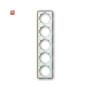 B&J2CKA001754A3690 / Abdeckrahmen 5-fach Rahmen / EAN 4011395817803