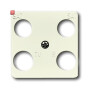B&J2CKA001753A8626 / Zentralscheibe 50 x 50 mm / EAN 4011395804803