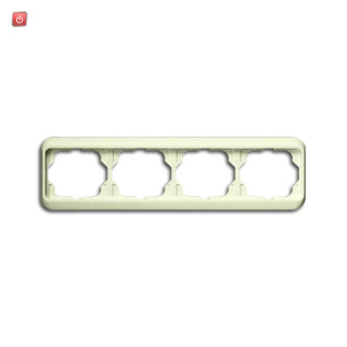 B&J2CKA001754A3815 / Abdeckrahmen 4-fach Rahmen / EAN 4011395920602