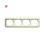 B&J2CKA001754A3815 / Abdeckrahmen 4-fach Rahmen / EAN 4011395920602