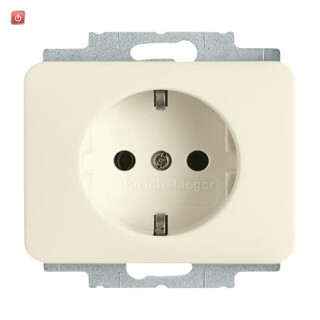 B&J2CKA002013A5240 / SCHUKO® Steckdosen-Einsatz mit erh. Berührungsschutz / EAN 4011395919101