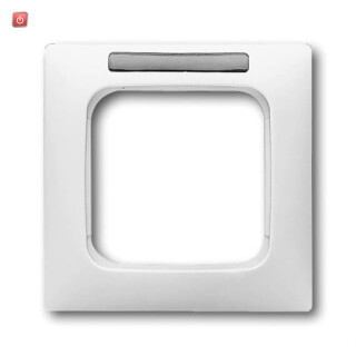 B&J2CKA001754A4058 / Abdeckrahmen Reflex SI Linear, 1-f, Sichtfenst. u. Beschriftungstr., a / EAN 4011395969434