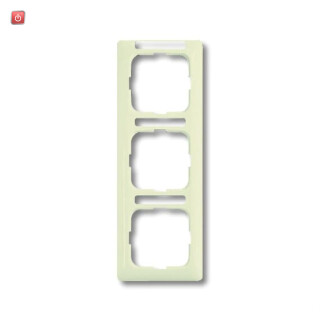 B&J2CKA001754A4096 / Busch-Duro 2000® SI Linear-Abdeckrahmen 3-fach Rahmen / EAN 4011395991541