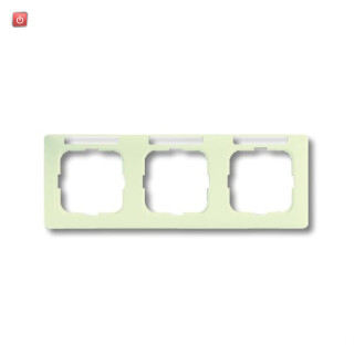 B&J2CKA001754A4097 / Busch-Duro 2000® SI Linear-Abdeckrahmen 3-fach Rahmen / EAN 4011395991565