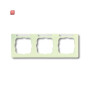 B&J2CKA001754A4097 / Busch-Duro 2000® SI Linear-Abdeckrahmen 3-fach Rahmen / EAN 4011395991565